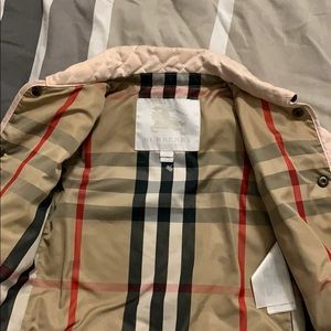 Beautiful baby Burberry jacket